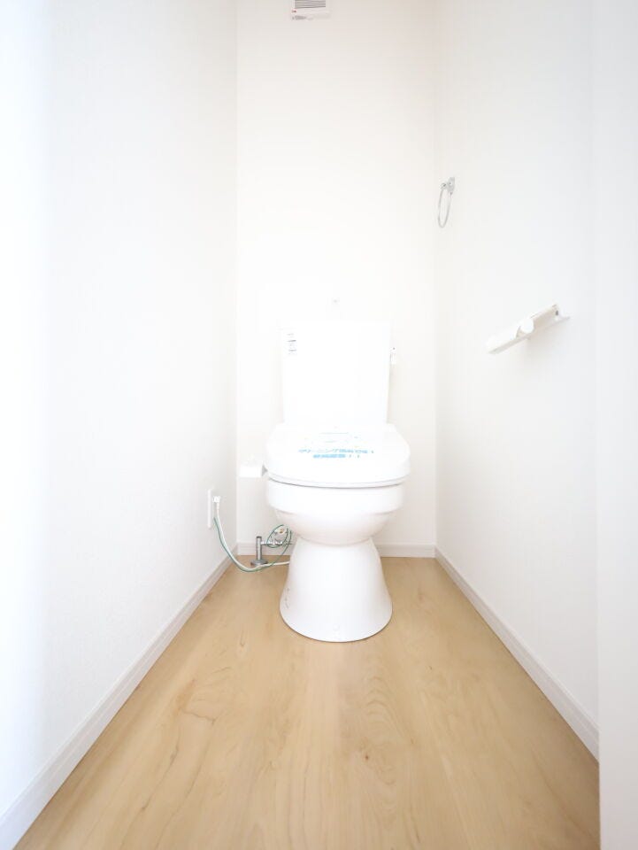 トイレが2箇所あるから、朝の混雑も解消されて家族みんなが快適です。