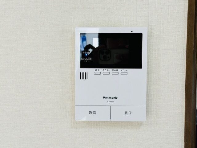 モニター付きインターホン
