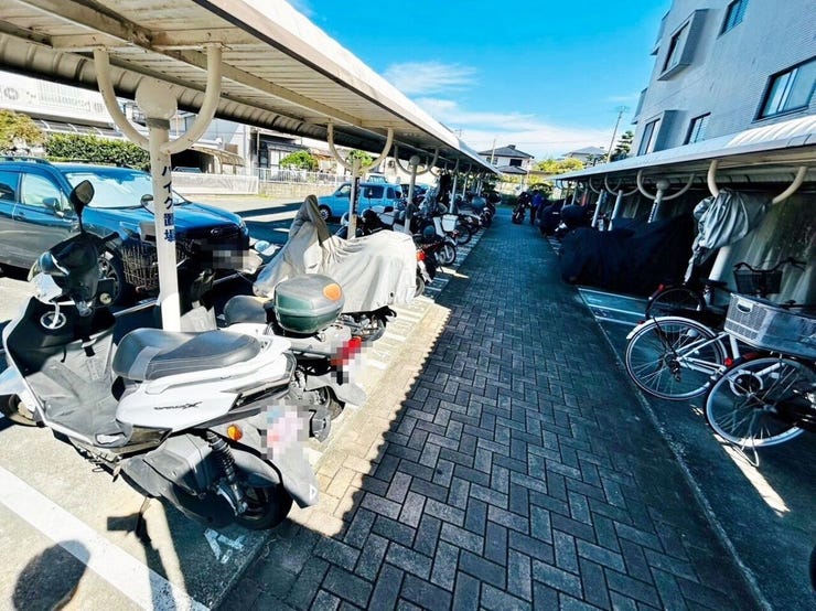 バイク置き場
