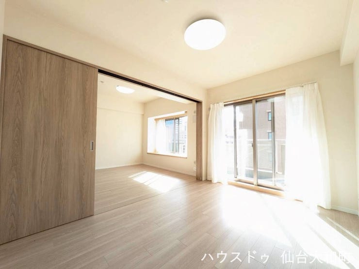 バルコニーに面した洋室は、陽当たり◎