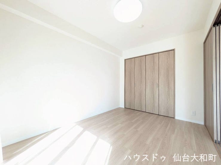 全居室に収納が付いています