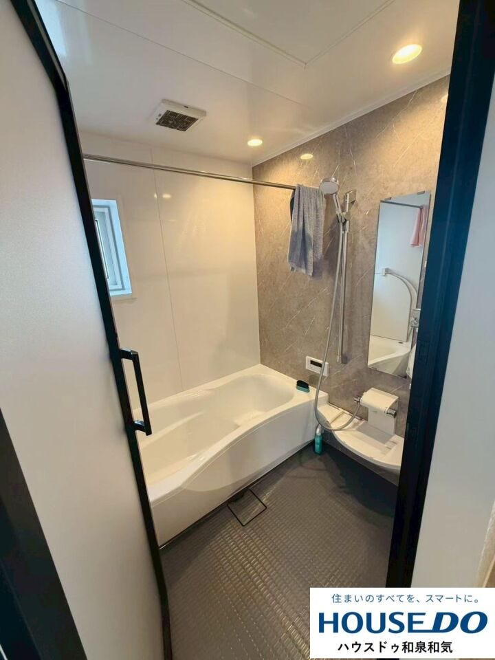 高級感のあるバスルームで毎日快適