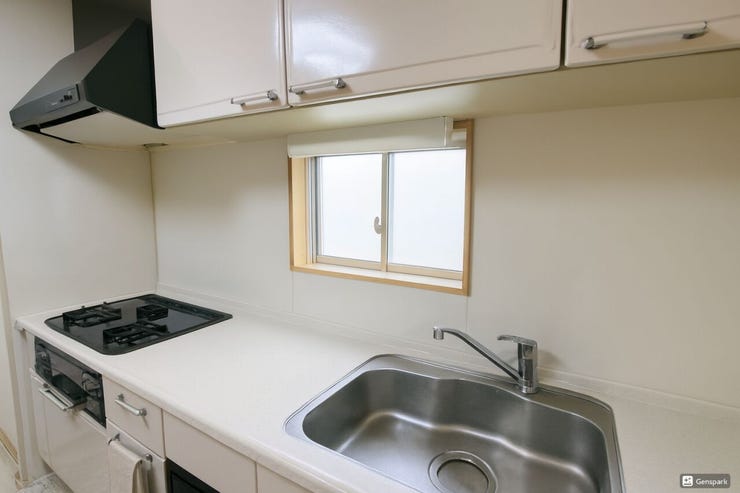 効率的な動線と充実収納で、調理も片付けもスムーズにこなせる機能的キッチン♪
※AIによる空室修正をしています。