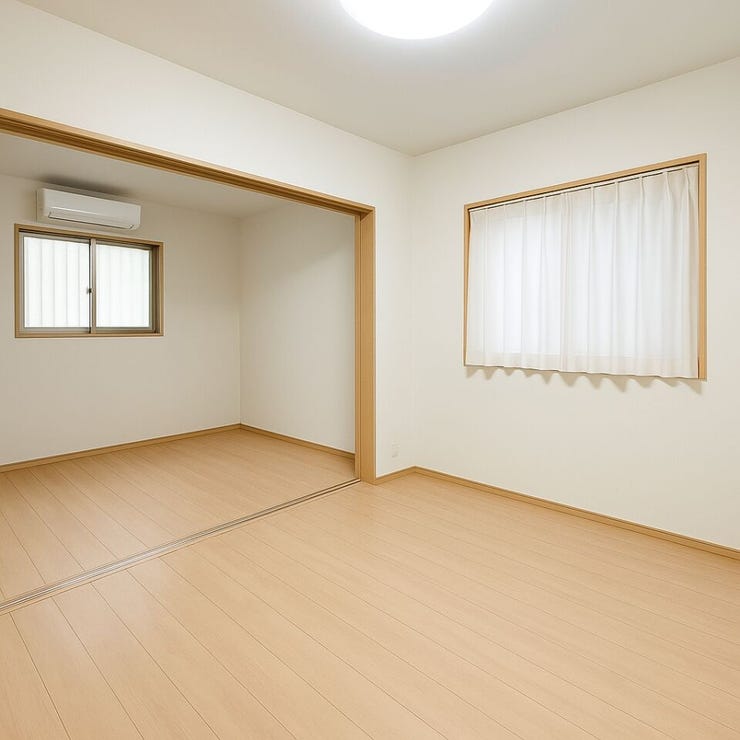 続き間でレイアウト自在☆窓が多く風通し良好、暮らしにゆとりが生まれる快適空間♪
※AIによる空室修正をしています。