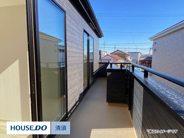 (バルコニー施工例です)