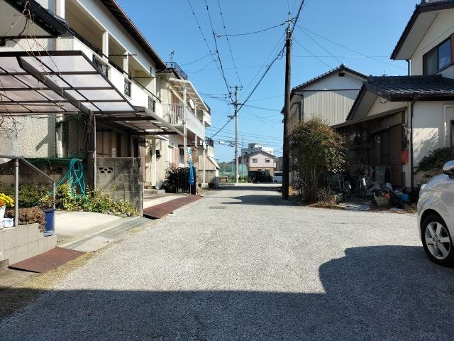 南西道路 西から東方向
