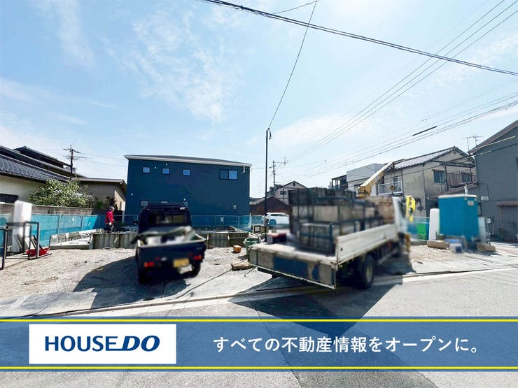 【外観】
【最寄り駅まで徒歩10分圏内】戸畑区三六町の新築戸建て♪あやめが丘小・飛幡中学校♪駐車スペース3台♪