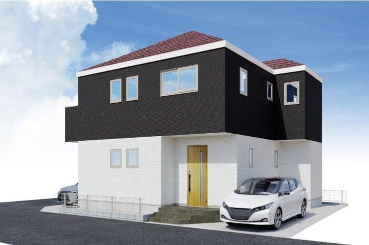 【外観】
◎完成予想図:1号棟(外観)