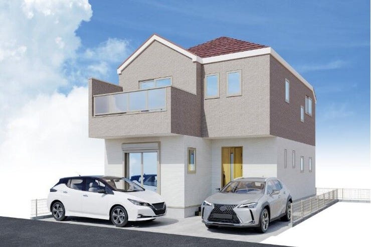 【外観】
◎完成予想図:2号棟(外観)