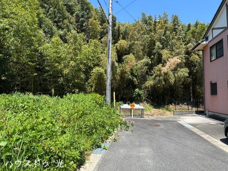 自然も豊かな立地です。