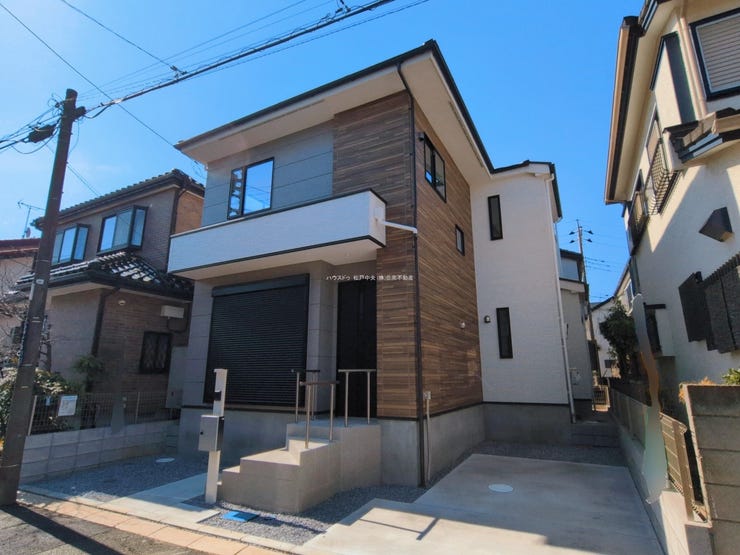 【外観】
◎外観(3/12撮影)
建物完成!ご見学できます!