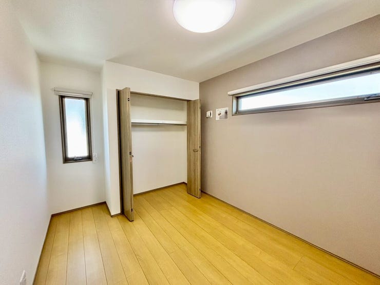 各部屋に収納があり分かれているため、家族構成やライフスタイルに合わせて使い方を簡単に変えることができます!