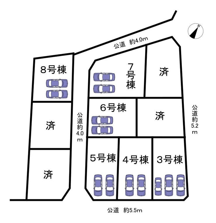 本物件は3号棟です!