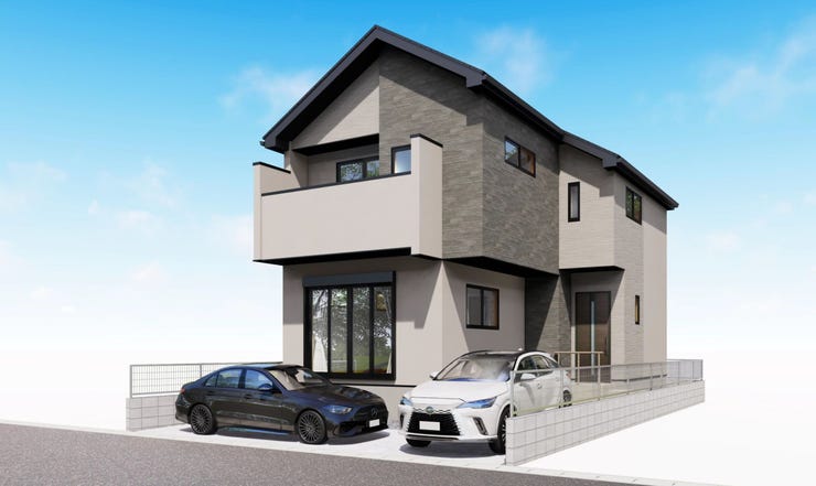 【外観】
◎完成予想図(外観パース)