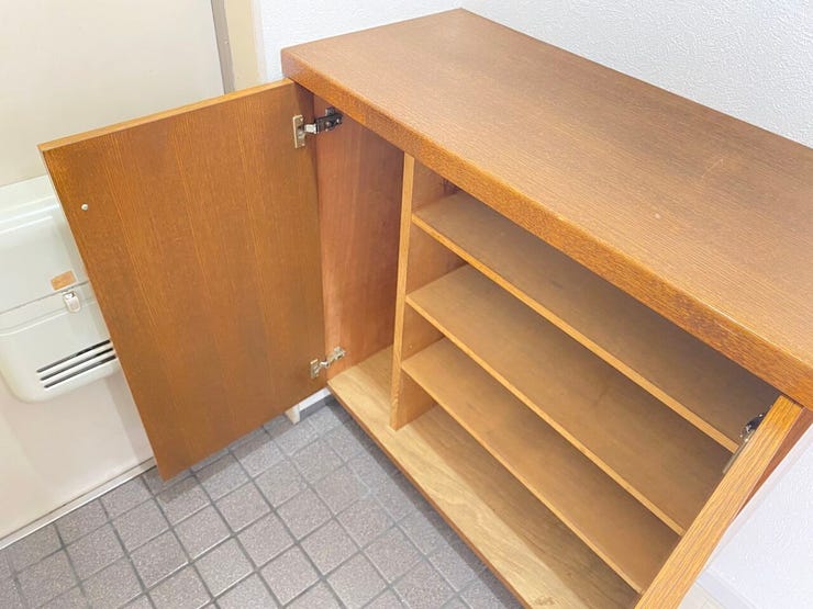 たっぷり入るシューズボックス