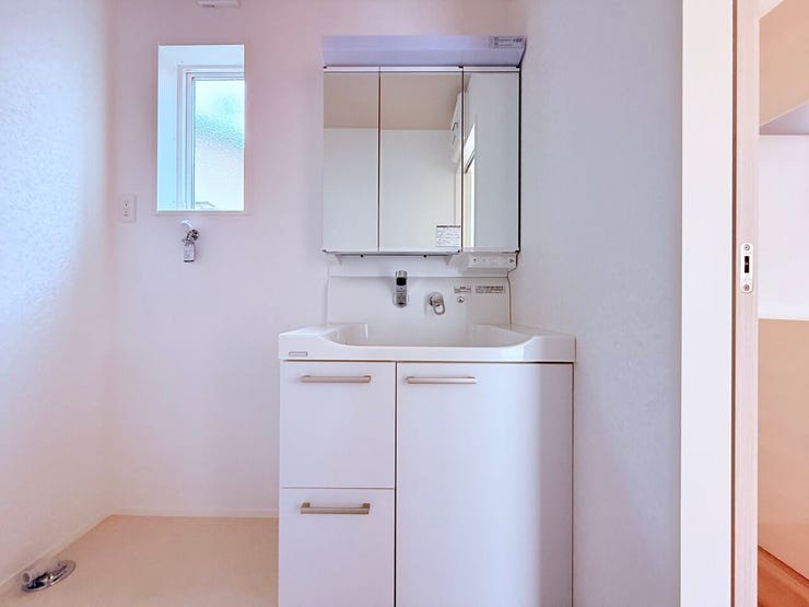 ◇清潔感溢れる洗面台☆