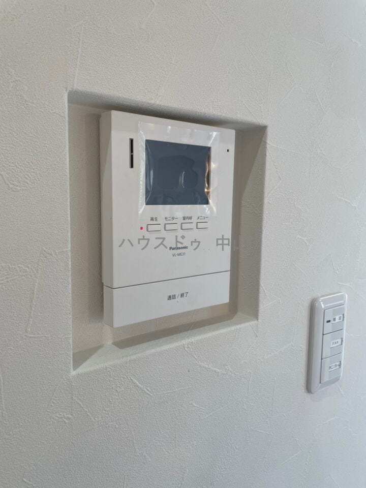 モニターつきインターホン