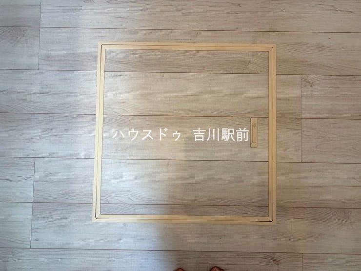 キッチン、床下収納