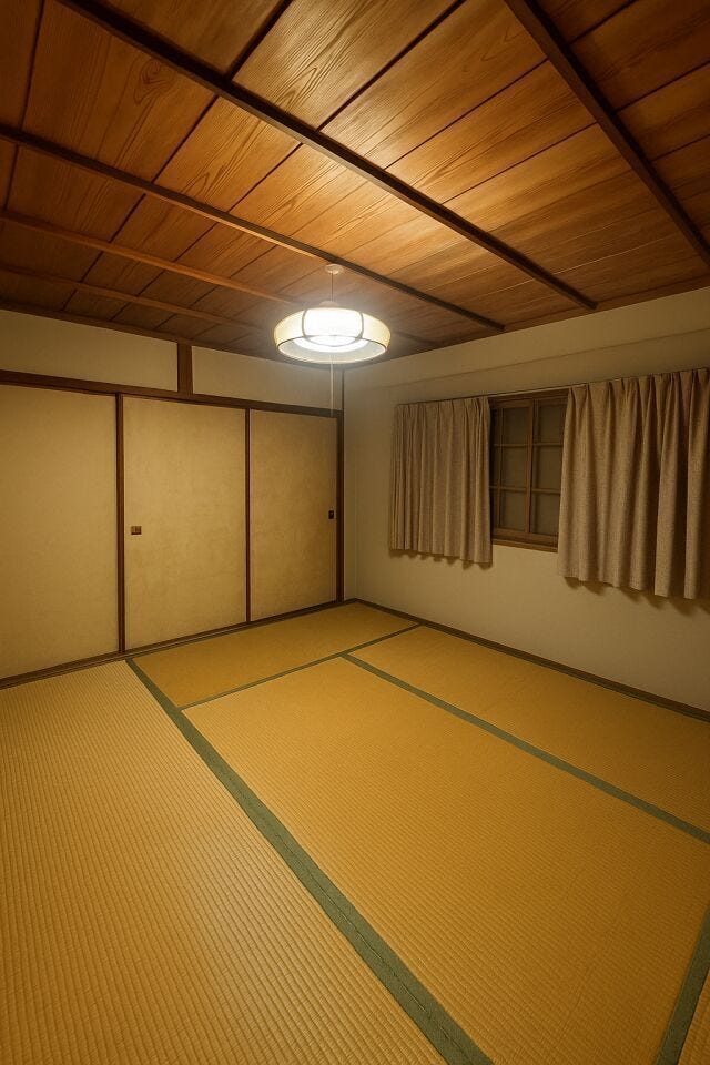 あたたかみのある和室♪
広さもあるので様々な使い方が可能です。
※小物類を除去する修正を行っております。