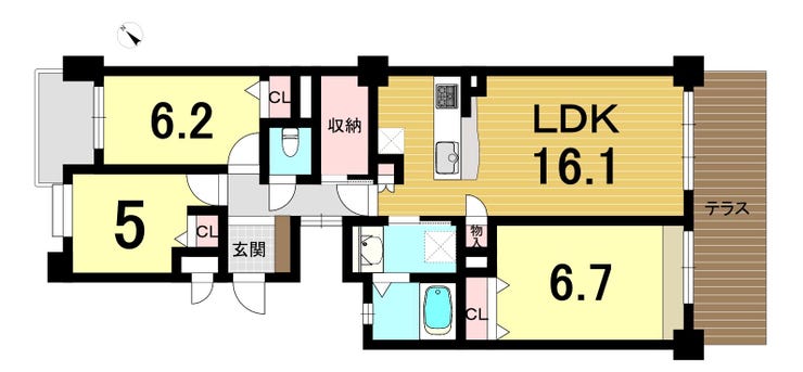【間取り】