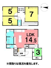建物価格:2050.62万円
間取り:4LDK
建物面積:85.70㎡