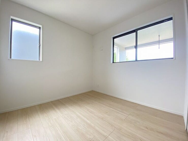 広すぎず狭すぎず、子ども部屋としてちょうど良い仕様。