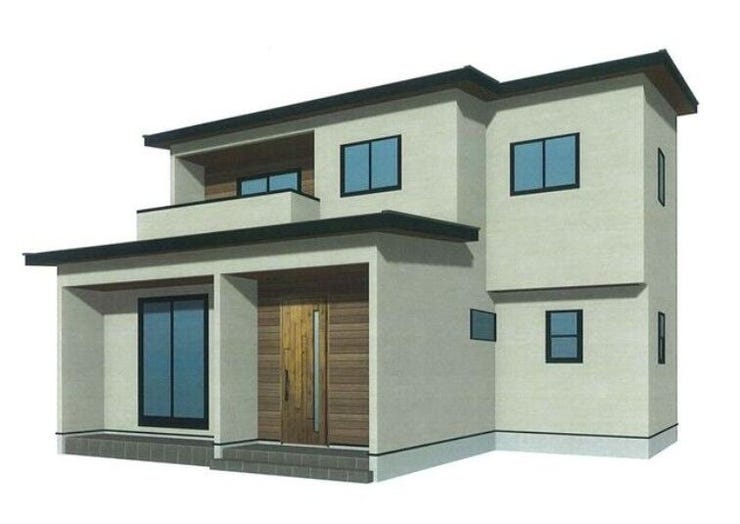 【外観】
外観パース