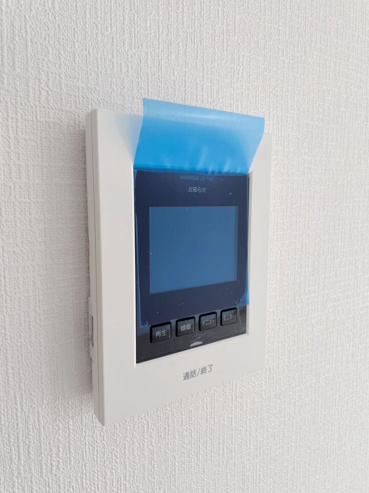 モニターつきインターホン