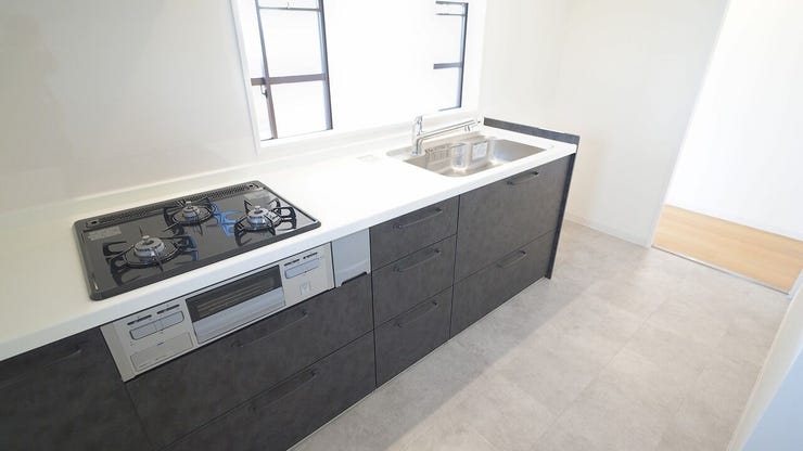 料理がはかどる三口コンロ♪