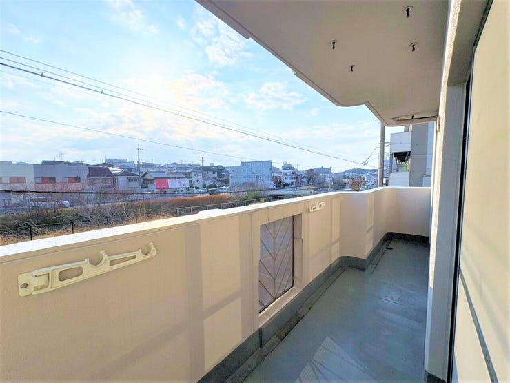 日当たり良好なバルコニー!
