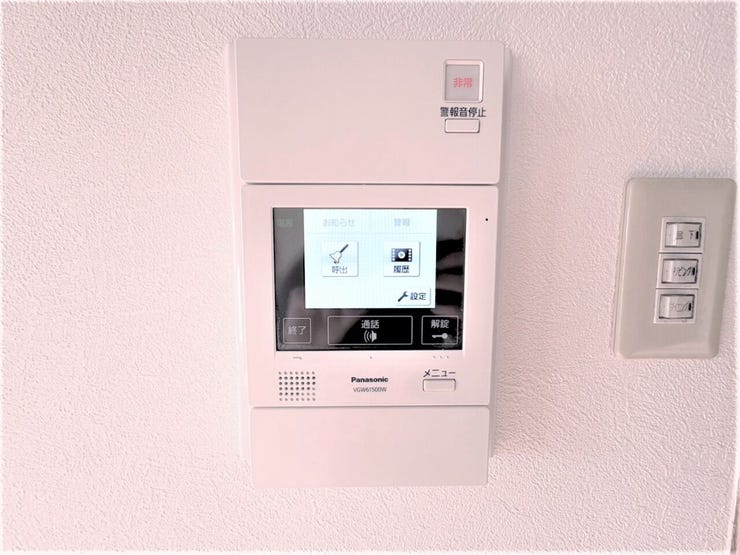 安心のモニターインタホン!