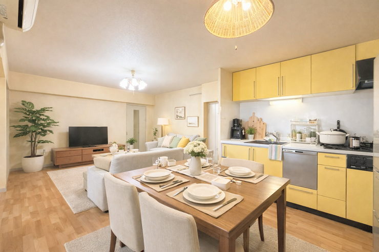 ※画像はイメージです。
実際の写真に家具や調度品をCG合成したものです。
(家具等は販売に含まれておりません)