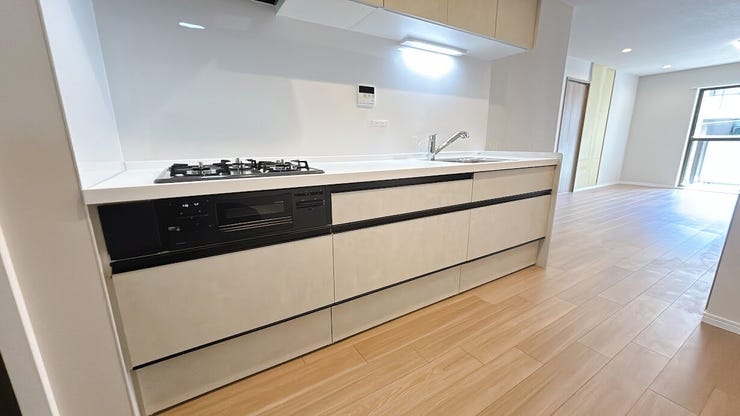 3口コンロなので同時に調理ができ、お料理もはかどります。