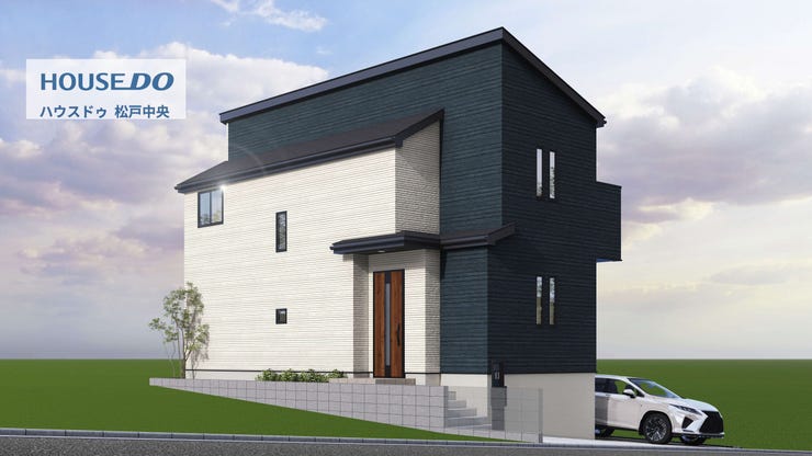 【外観】
◎完成予想図:1号棟(外観)