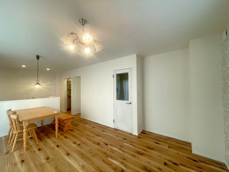 おしゃれな照明もついています。