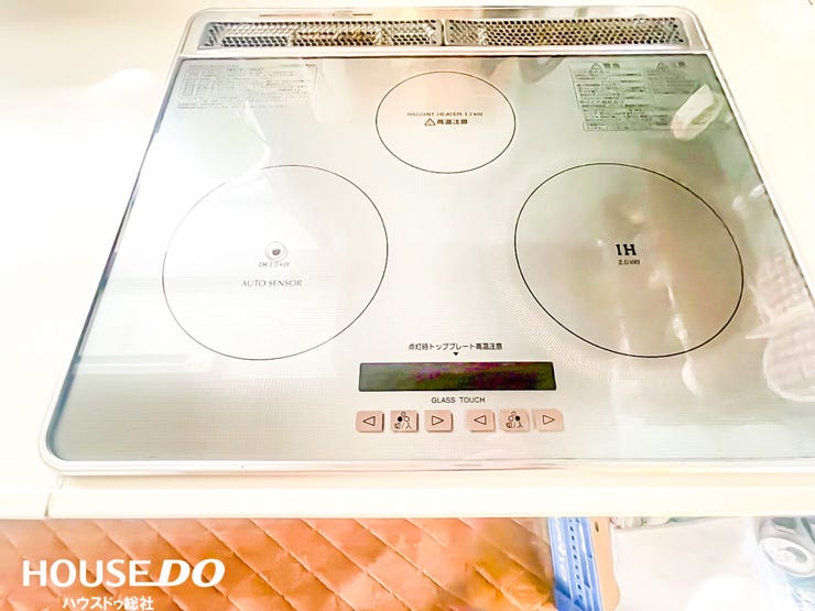 IHコンロは小さなお子様のいらっしゃるご家庭にも安心です♪