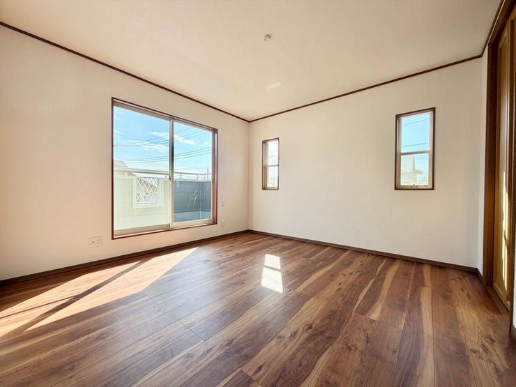 8帖の洋室になります。