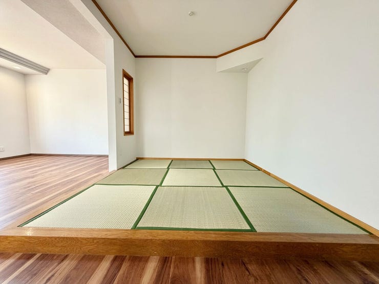 すぐ横になれる和室は、みんながほっと一息つける空間♪