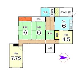 相楽郡精華町大字植田小字堂ケ島