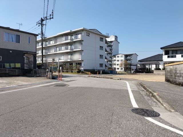 南側道路 東から西方向