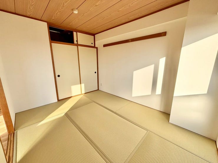 畳の部屋は、客間、寝室、食事スペースなど、用途に合わせて簡単に使い分けることができます!