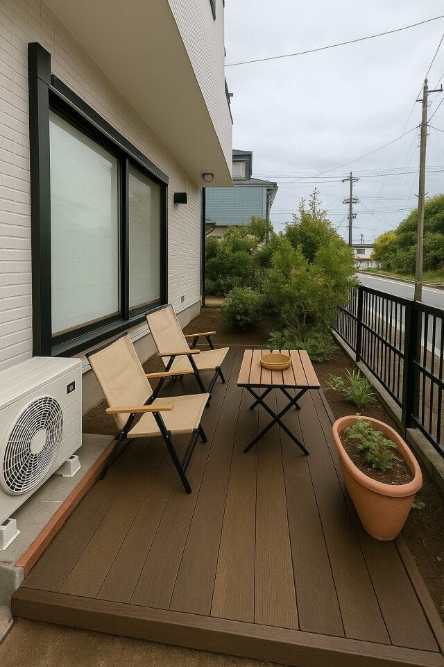 【Private garden】※写真の家具・小物はCGでのイメージです。現況を優先いたします。