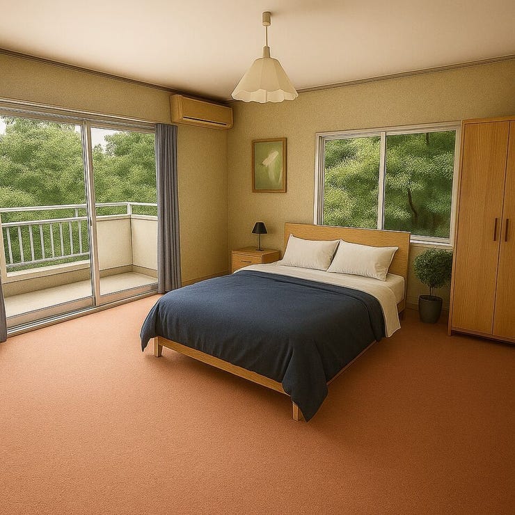 【Bedroom】※室内写真の家具・小物はCGでのイメージです。現況を優先いたします。