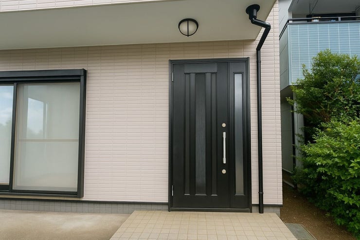 【Exterior】※居住中につき、写真内の家具・荷物はCG処理にて消去しております。実際とは異なる場合がございますので、現況を優先とさせていただきます。