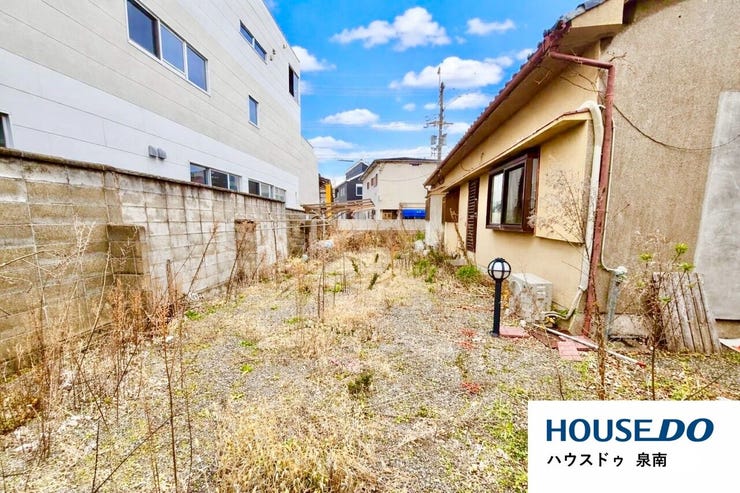 広いお庭がございます。