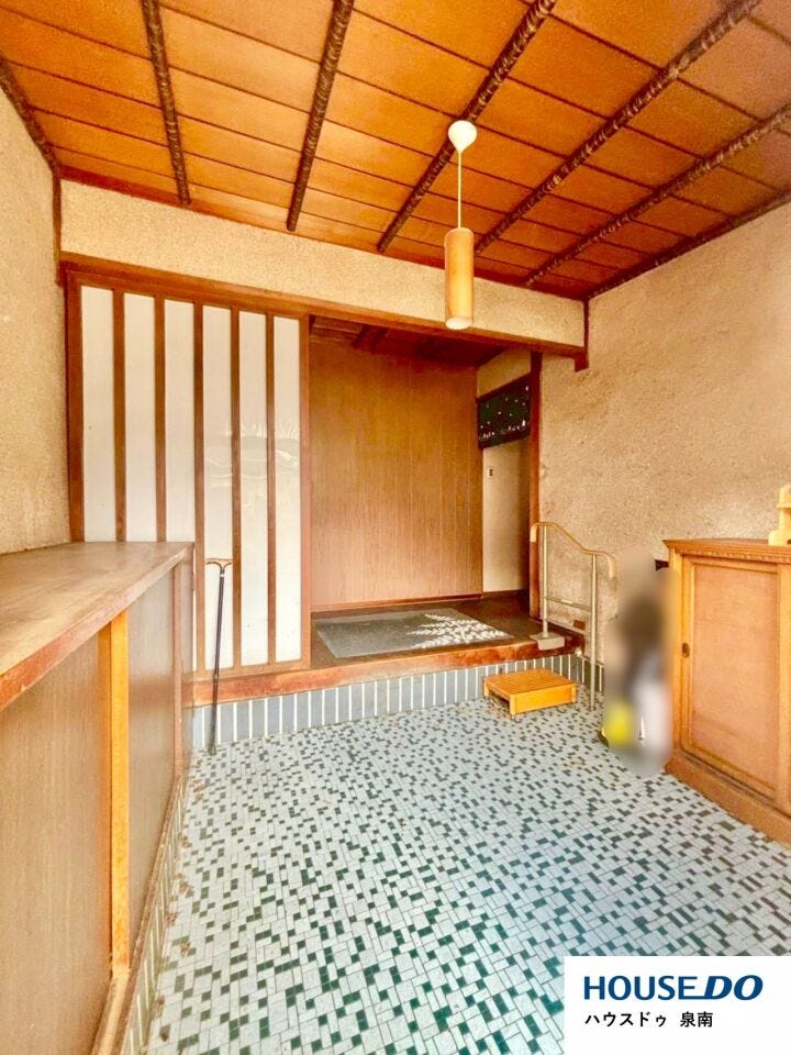 開放感のある広い玄関です。