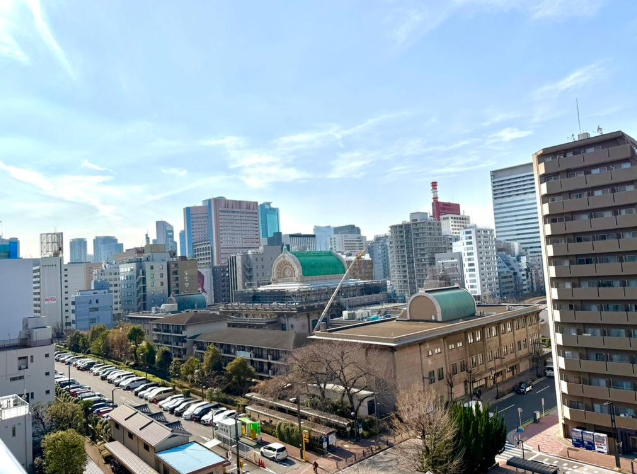 都心の広がりを一望する開放感あふれる眺望