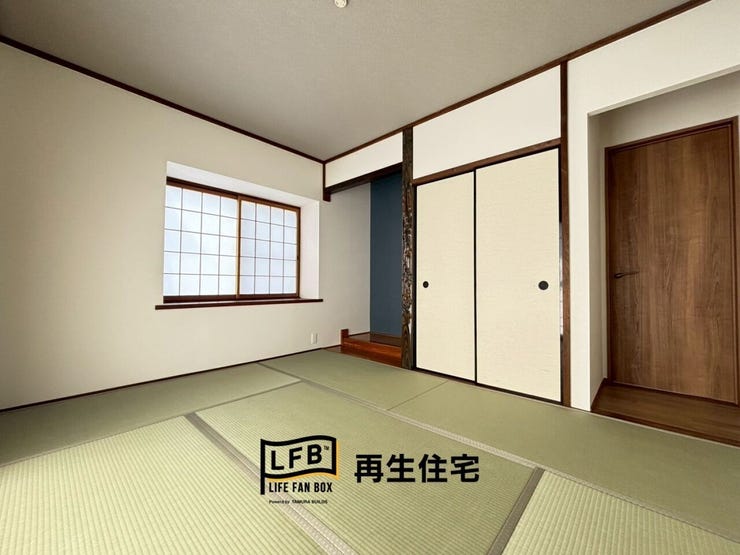 心落ち着く和の空間。お昼寝や客間として、多目的に使える落ち着いた一室です。