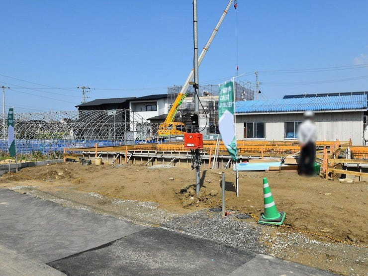 建設地を南東側より撮影 2026.03.23