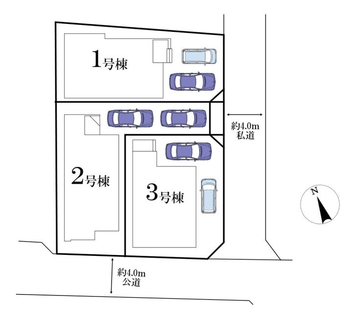 ◎区画図:2号棟